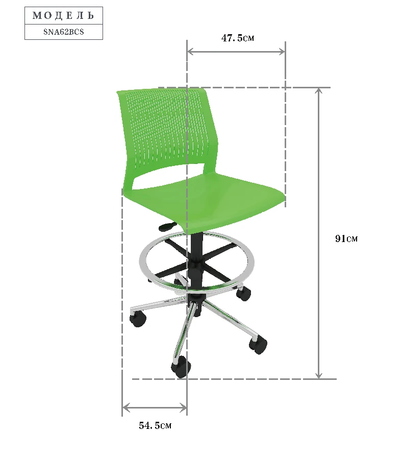 Sunon High Quality New arrive Staff Chairs With Hemp cushion ergonomic Medium back hot sell Meeting Chair Plastic Frame SNA62BCS