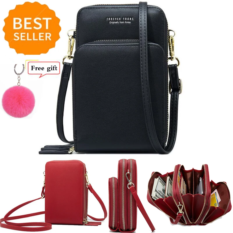 crossbody purse with credit card slots