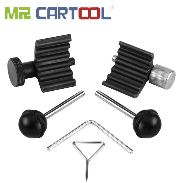 MR CARTOOL Diesel Engine Timing Tools Set Car Engine Timing Crank & Cam Special Tools Kit For VW Audi 1.2 1.4 1.9 2.0 TDI PD 1