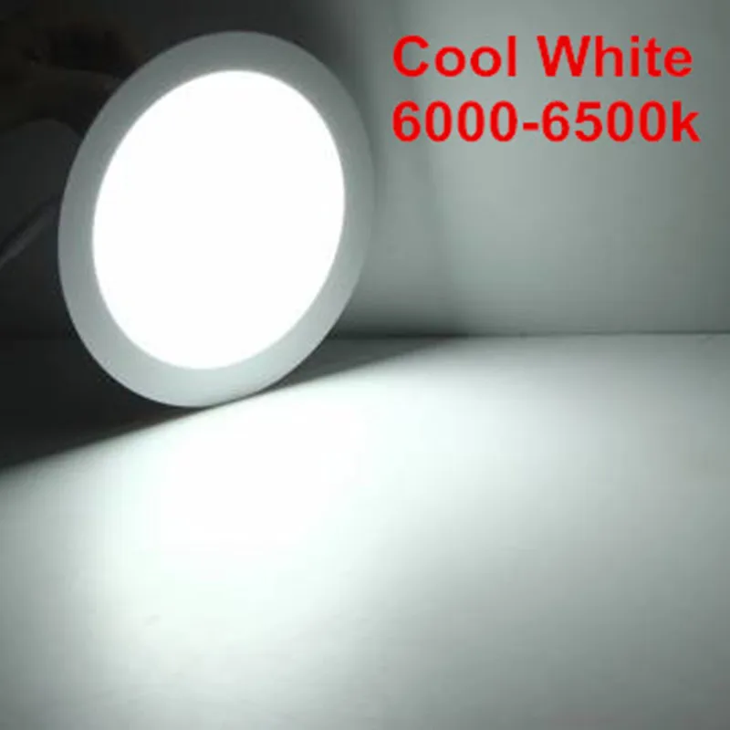 25W 라운드/스퀘어 디 밍이 가능한 Led 패널 조명 표면 통 Led 천장 스포트 라이트 AC 110V 220V + LED 드라이버, 40 개