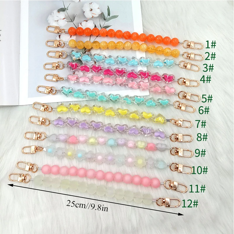 VILLCASE 6 pcs Pearl Extension Chain Bag Chain Accessories Ladies Wallets  Pearl Accessories for Women DIY Bag Straps Jewlery Making Strap Extender