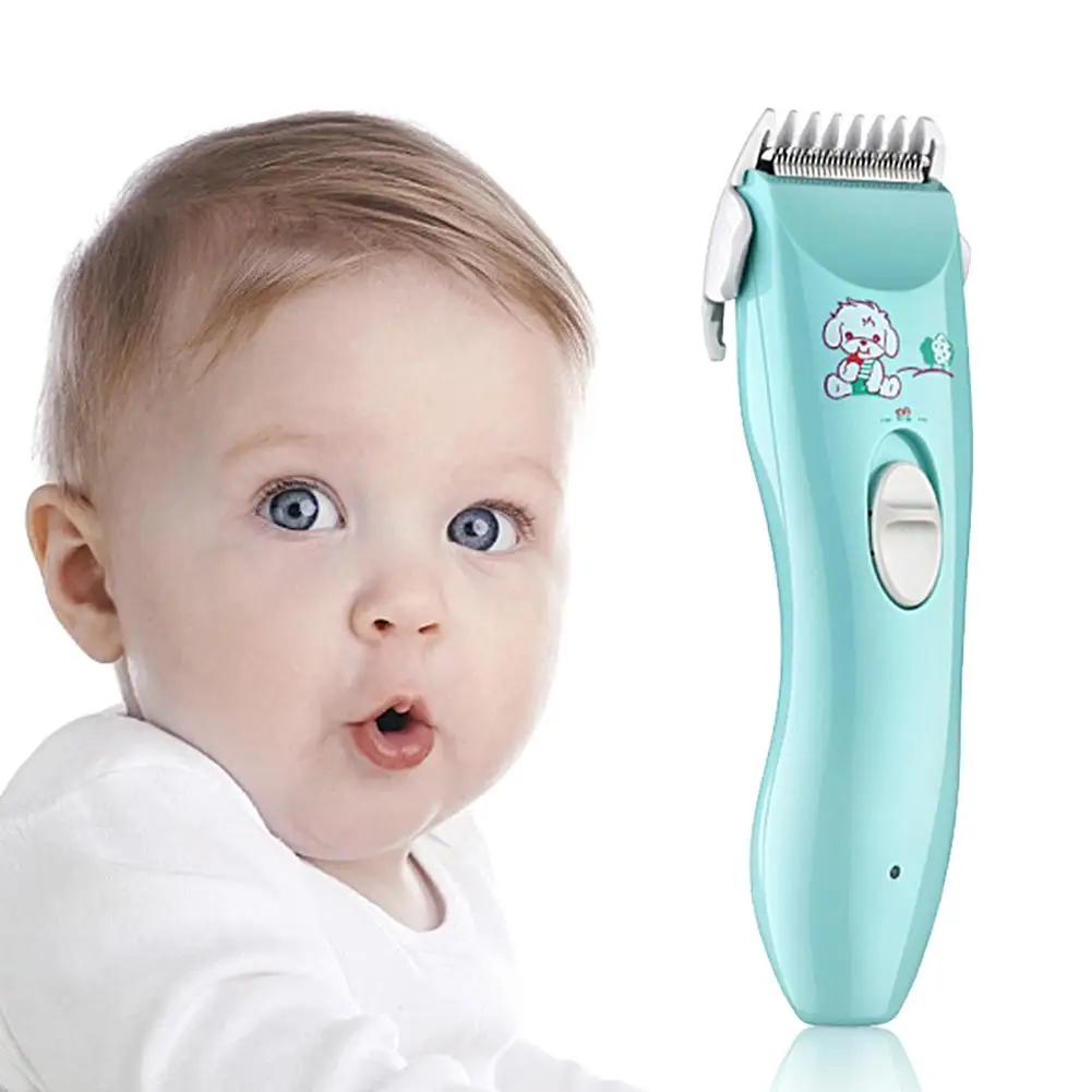 Baby Hair Trimmer Electric Hair Clipper USB Baby Shaver Cutting Baby Care Cutting Remover Rechargeable Quietkids Hair Cutting