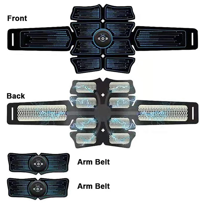 Стимулятор мышц живота, тренажер, EMS, оборудование для фитнеса, оборудование для тренировки мышц, электростимулятор, тонер, упражнения для дома, спортзала