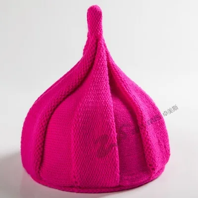 ; сезон осень-зима теплая одежда с ушками детские головные уборы Skullies Beanie упругая заостренная шапка "ветряная мельница" Кепка для мальчиков, девочек модные Accessory-MXC-W6 - Цвет: 3 kids