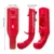 Портативный Cap Gun Creative Flying Cap Launcher Bottle Beer Opener Bar Tool Drink Opening Gun Shaped Bottle Lids Shooter Красный Серый