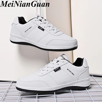 

Youth Oxfords Shoes Man Plus Size Sneakers for Men Classic Leather Shoes Male Low Top Casual Shoe Light Weight Men's Shoes L10