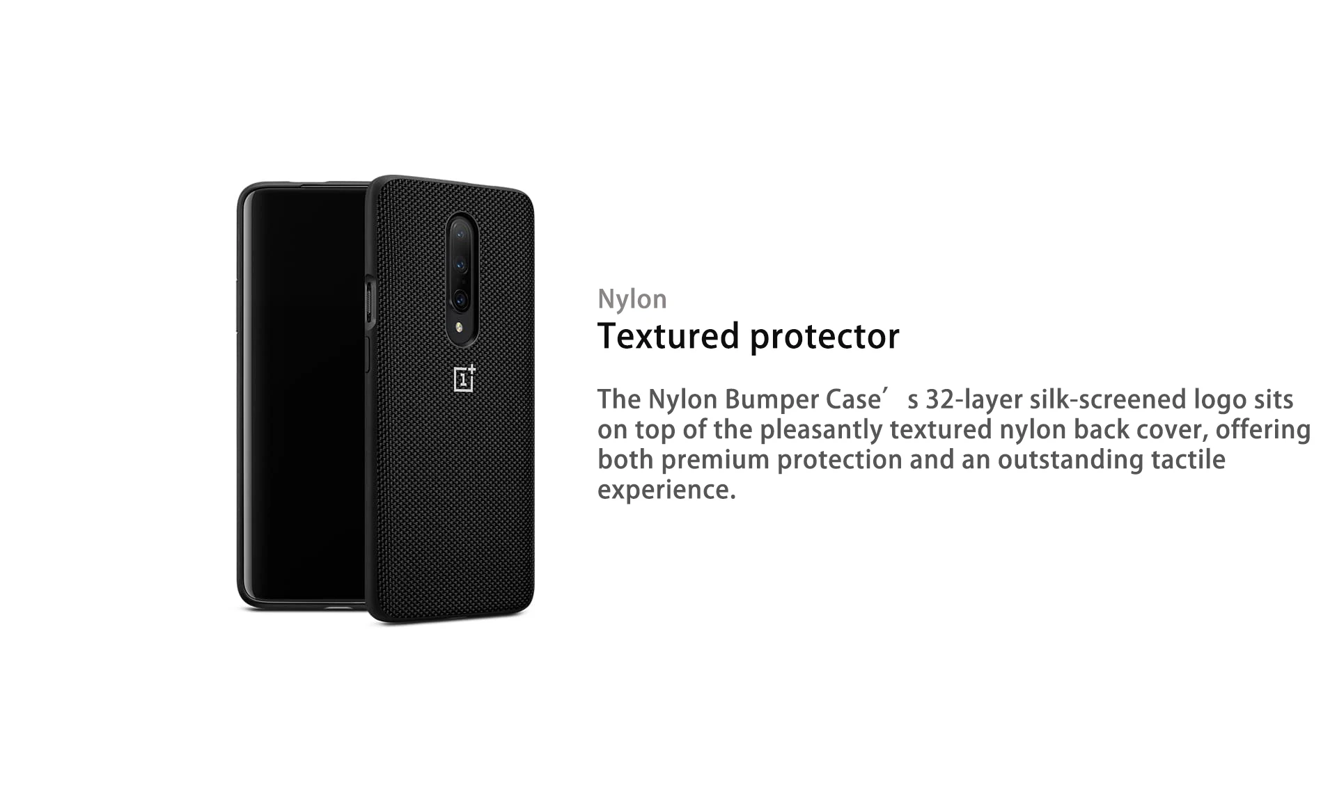 Чехол-бампер OnePlus 7 Pro Karbon OnePlus 7 Pro, чехол-бампер из нейлона(черный