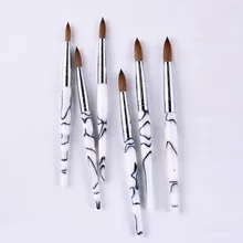 Manicure Novice Tool Wholesale Top Grade Mink Hair 8#10# Manicure Drawing Pen diao hua bi Manufacturers Direct Selling
