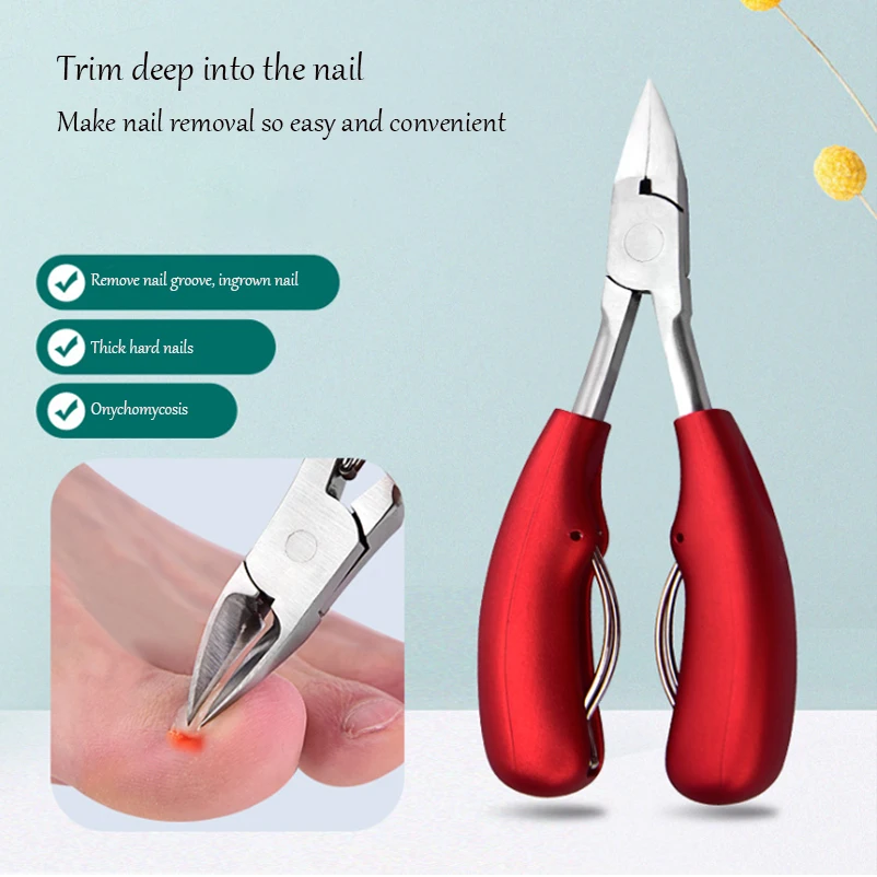 Nail Correction Nippers Clipper Cutter Dead Skin Dirt Cuticle Cutters Ingrown Toenail Pedicure Manicure Tool | Красота и здоровье