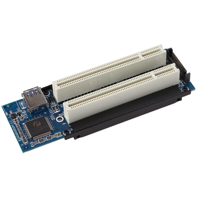 Pci-E Express X1 к двойной Pci Riser удлинить адаптер карты с 1 м Usb3.0 кабель для Win2000/Xp/Vista/Win7/Win8/Linux