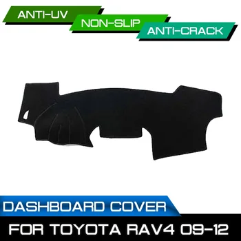 

Car Dashboard Mat Anti-dirty Non-slip for Toyota RAV4 2009 2010 2011 2012 Dash Cover Mat UV Protection Shade