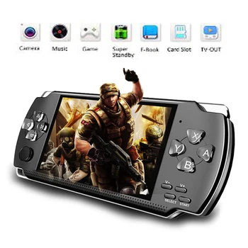 

Video Game Console Player X6 for PSP Game Handheld Retro Game 4.3 inch Screen Mp4 Player Game Player Support Camera Video E-book
