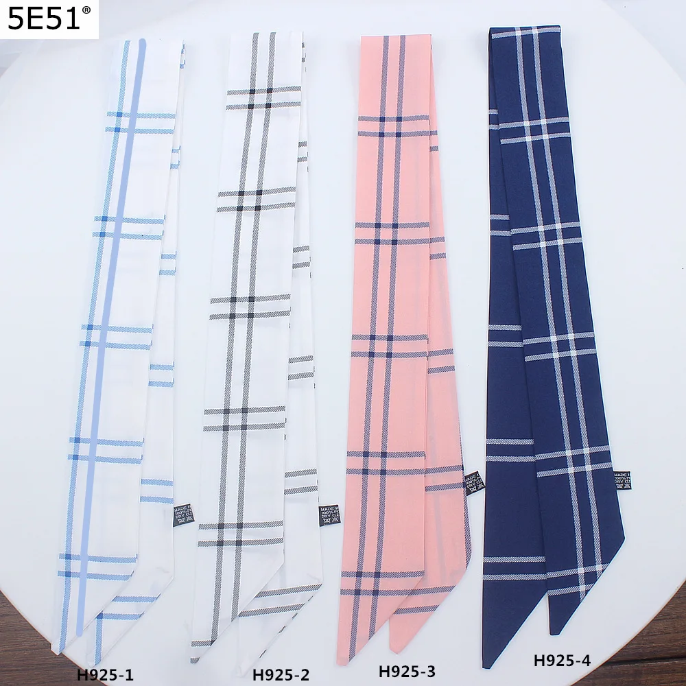 Новый шарф с ручками и лентами брендовый маленький шелковый шарф/корейский