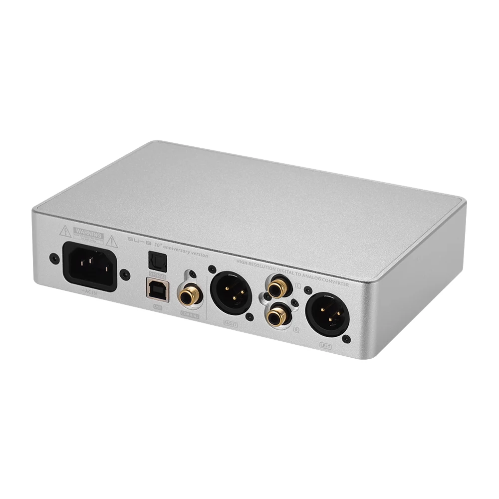 S.M.S.L SU-8 HIFI чистый DAC аудио декодер USB/коаксиальный/оптический вход DSD цифро-аналоговый преобразователь EU/US штекер