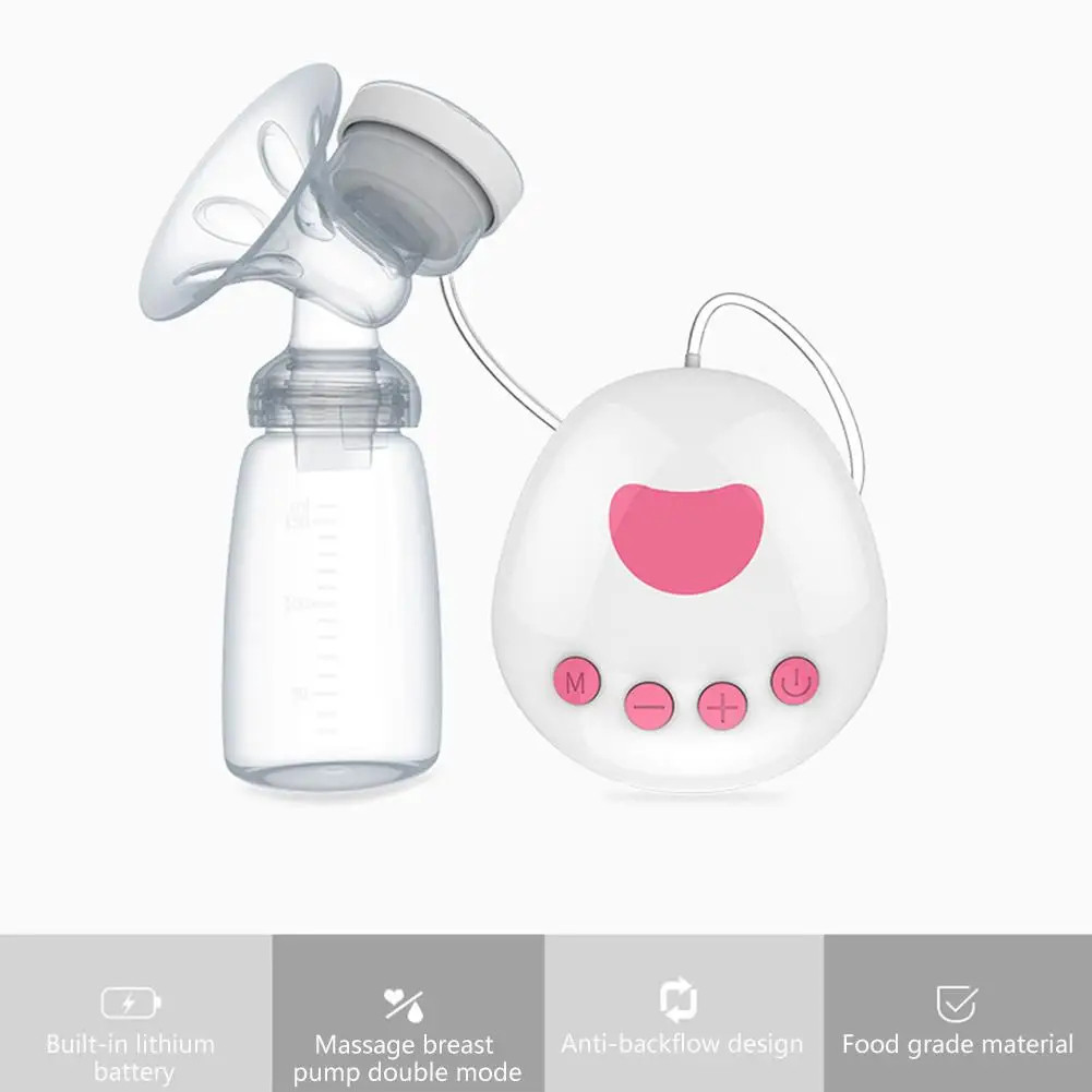 Двойной Электрический молокоотсос мощный сосковый всасывающий USB Электрический молокоотсос послеродовой молокоотсос с бутылка для детского молока