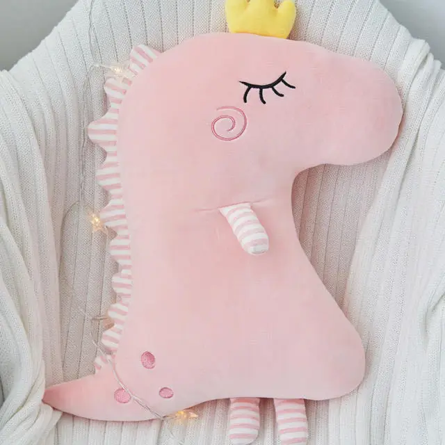 Новая Скандинавская плюшевая подушка динозавра детские игрушки мягкая