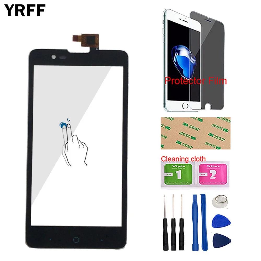 

Touch Screen Sensor For ZTE Red Bull V5 V9180 Touch Screen Digitizer Mobile Touch Panel Glass Lens Touchpad