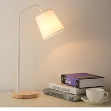 Скандинавский современный Художественный Деревянный светильник s декоративный Настольный светильник для гостиной Обучающие Настольные лампы для спальни домашний деко стоячий светильник