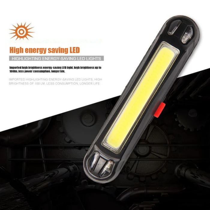 Bicycle Tail Light Bicycle Light Waterproof USB Charging Bicycle Light Mountain Bike LED Warning Light FK88