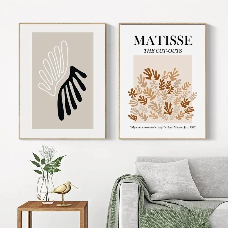 

Canvas Nordic Style Picture Home Decoration Painting Wall Art HD Print Modular Minimalist Poster NO Framework For Living Room