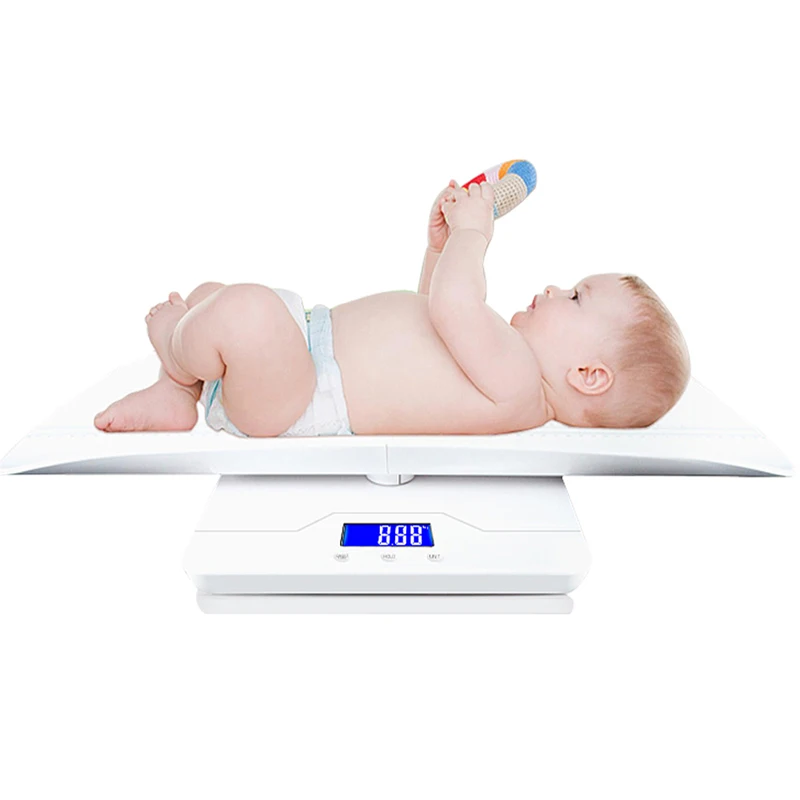 

Multi-Function Digital Baby Pet Weight Scale Auto Hold KG/OZ/LB Tare Function Measuring Range 10g~100Kg Automatic Zero Resetting