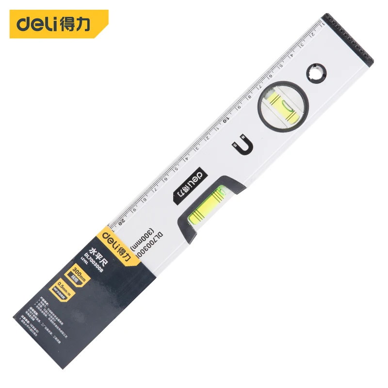 Deli Digital Protractor Angle Finder Inclinometer Electronic Measurement Level Angle Slope Test Ruler Length 300mm Two Styles