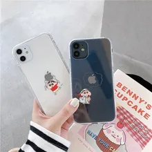 Фото - Cartoon Crayon Shinchan Phone Case For iphone 11 Pro Max X XR XS Max 7 8 plus Transparent Soft TPU silicon Back Cover Fundas take me to the ocean cases for iphone xr x xs max 11 pro se2 6 6s7 8 plus 5 silicon soft tpu back cover transparent case