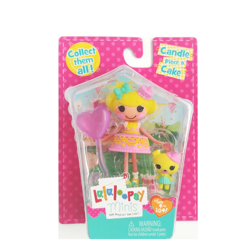 Новинка! 8 см мини куклы lalaloopsy с маленькими аксессуарами игрушки для девочек набор игровой домик игрушки подарки