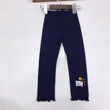 Весенне-осенние леггинсы для девочек детские леггинсы из чистого хлопка в Корейском стиле с героями мультфильмов цена