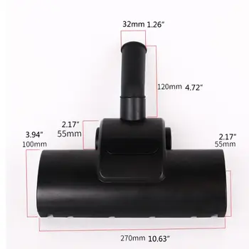 

1PC Vacuum Cleaner Floor Brush 32mm Wind Driven with Swivel Head for Carpet Cleaning R9CD