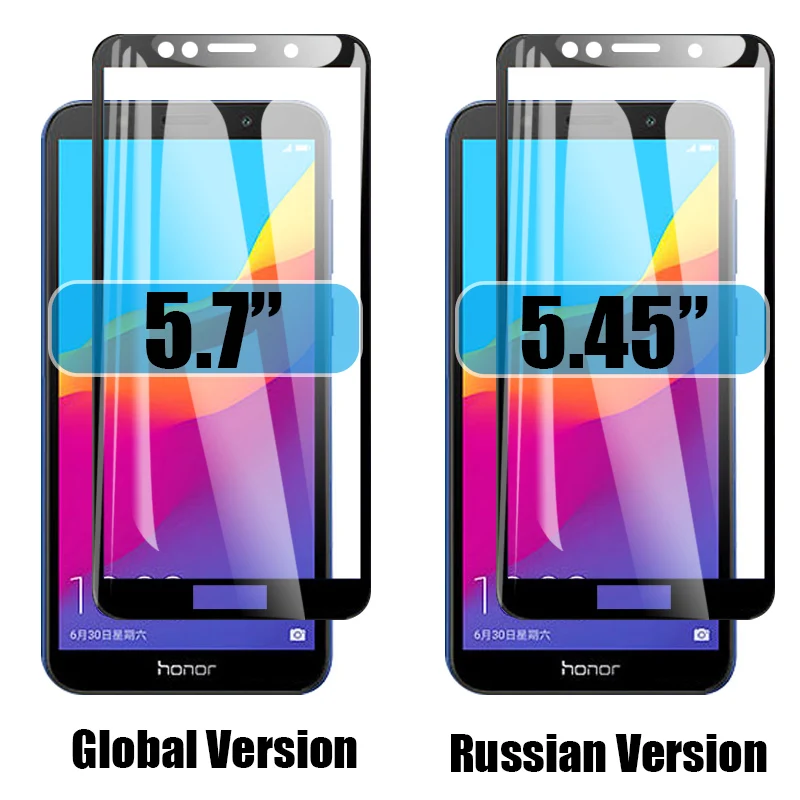 Защитное стекло Honor 7A для huawei 7 A A7 Tempred Защитная пленка для экрана Honor7a Honer Honer7a xonor бронированная защита Glas
