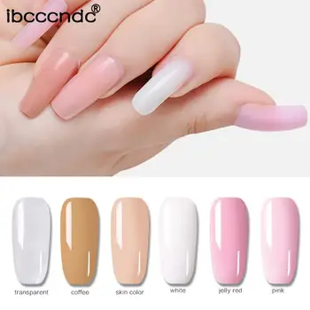 

30ml Painless Nail Extension Building Gel Nail Art UV Gel Polish DIY Nail Art Varnish Transparent Solid Paperless Extension Tool