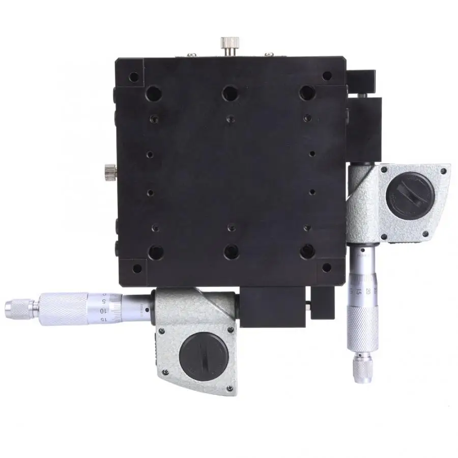 Микрометр SEMXY120-AS микрометр платформа цифровой дисплей 120x120 мм 0,002 мм Микрометр ролик