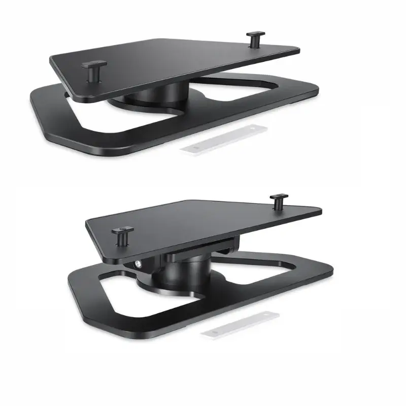 

Adjustable Bracket Aluminum Base Mount Stand for Amazon Echo Show 2nd Generation 360 Degree Rotation Desktop Holder Stand