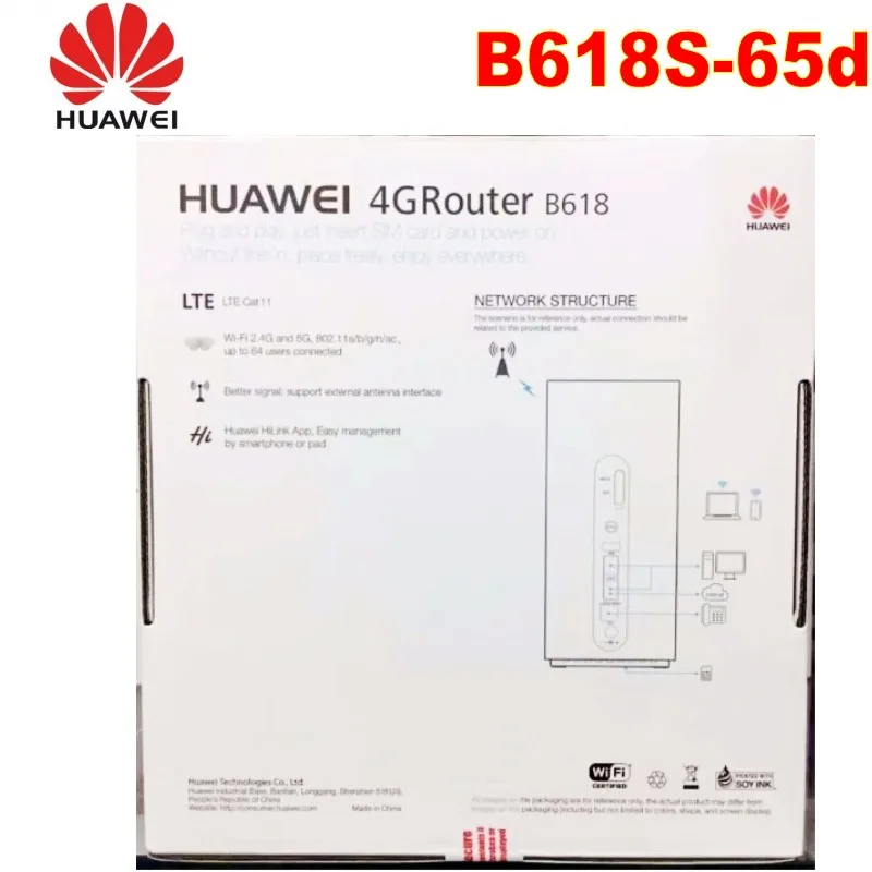 Huawei B618s-65d Cat 11 600 Мбит/с 4G LTE модем маршрутизатор все Австралия 4G LTE полосы
