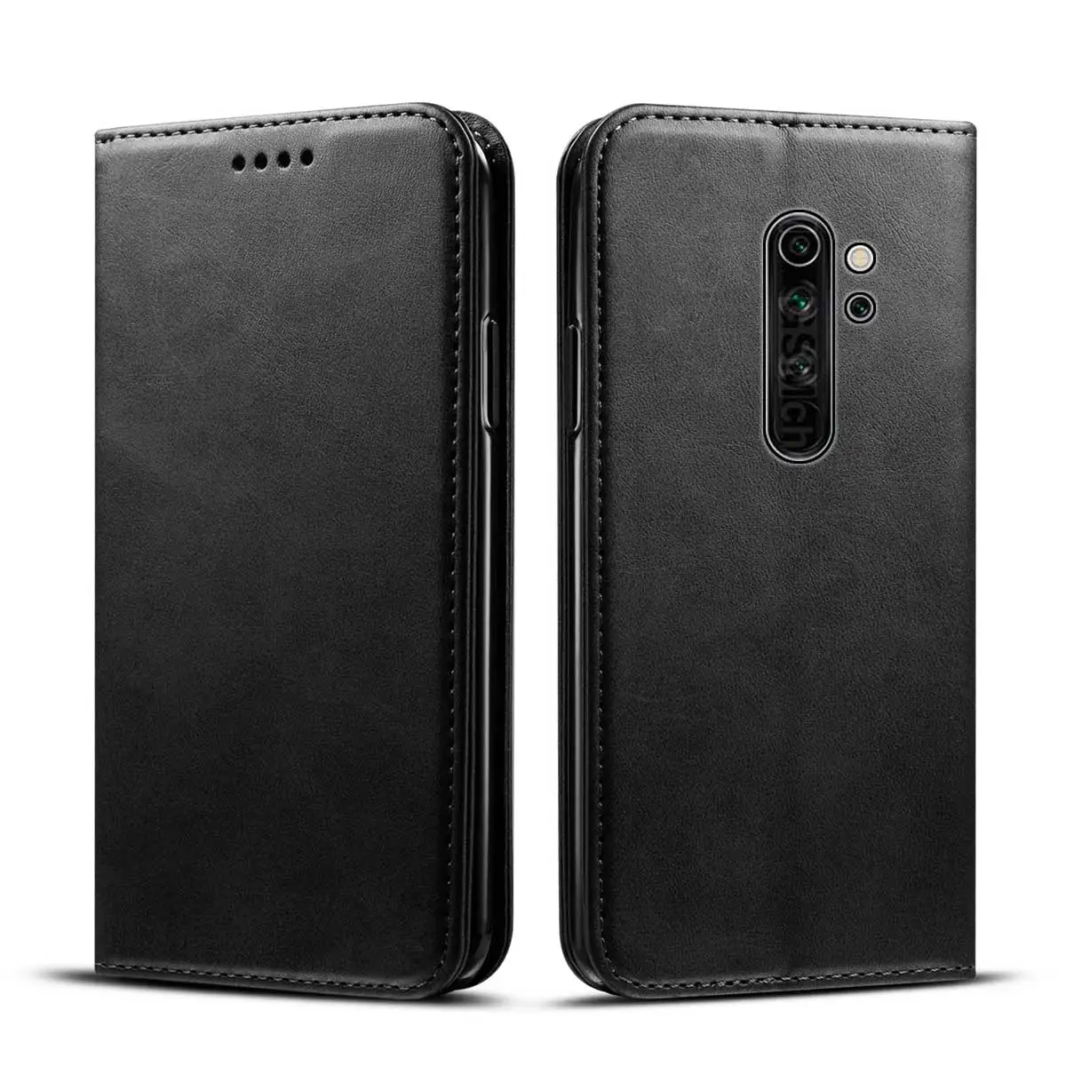 Для Xiaomi Redmi Note 8 Pro Note 8 кожаный кошелек флип-чехол из телячьей кожи с подставкой защитный чехол с держателями карт Fundas