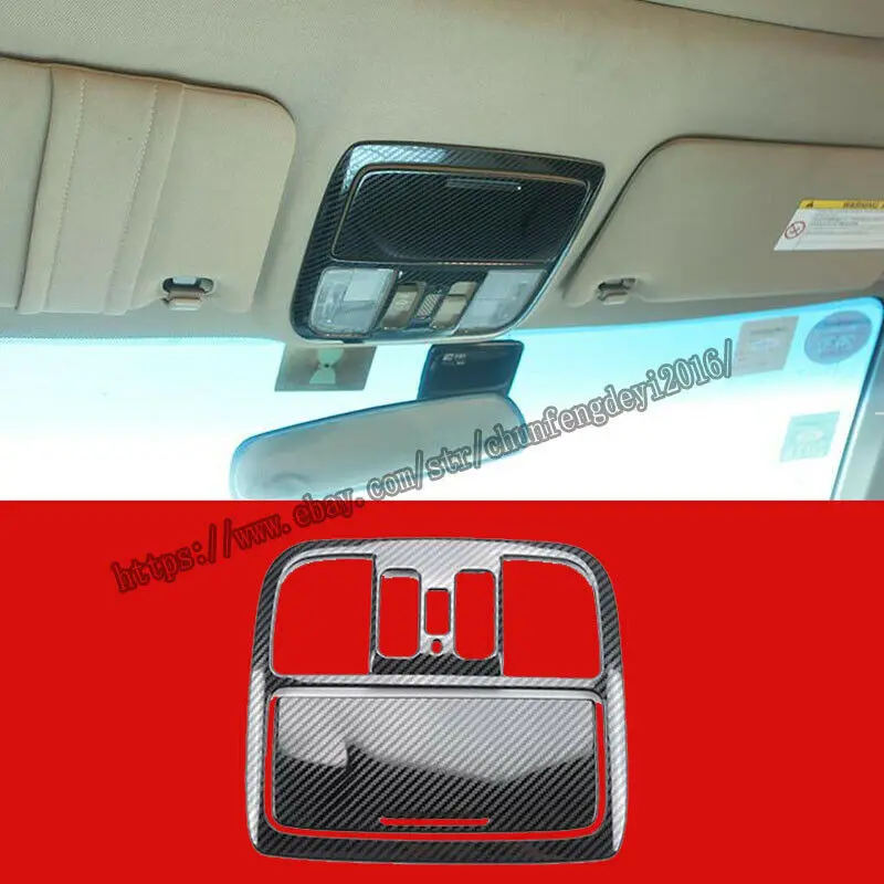 Подходит для Honda Accord 2008 2009 2010 2011 2012 карбоновый внутренний передний светильник для чтения