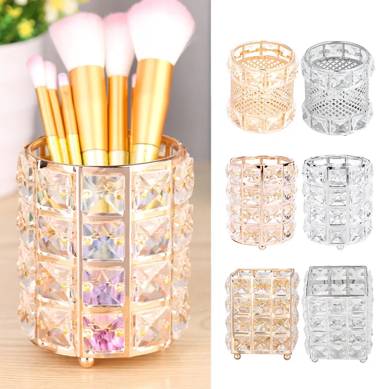 Металлическая трубка для хранения кистей макияжа Европейский органайзер