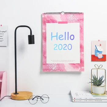 

2020 Wall Calendars Daily Schedule Paper DIY Simple Notepad Calendary Memorandum Workpad Office Home School Supplies