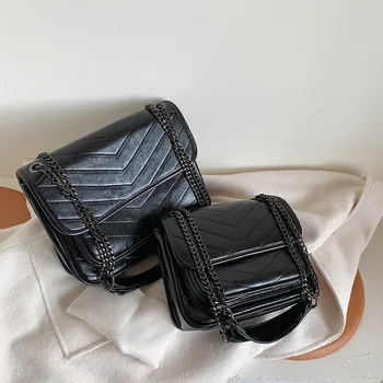 

Autumn and winter new bag women 2019 new tide Korean version of the wild texture Messenger bag fashion shoulder small square bag