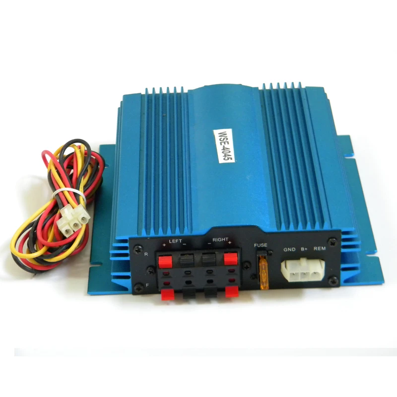 New Arrival 4 Channel 12 V 800 watts Class AB Car Amplifier Blue Audio High Input Voltage Car Boost Amplifiers
