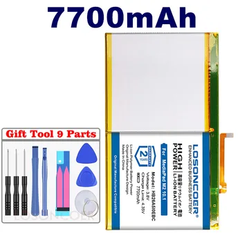 

LOSONCOER 7700mAh HB26A510EBC Battery For Huawei MediaPad M2 10.1 flat cell M2-A01W M2-A01L Lithium-ion Backup Batteries