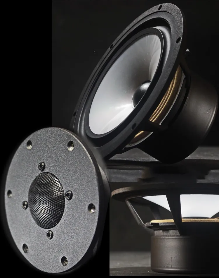 M-018 двухчастотный двойной звук 8 дюймов книжная полка динамик HIFI пара домашняя температура аудио пассивный бас