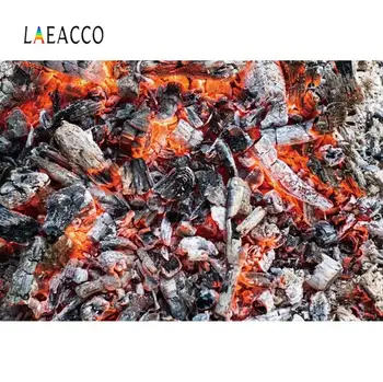 

Laeacco Photography Backgrounds For Photography Hot Charcoal Carbon Fire Pattern Photographic Backdrop For Photo Studio