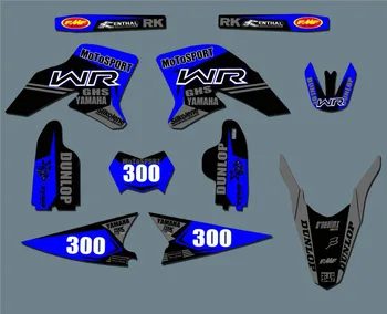 

3M Motorcycle Graphics & Backgrounds Decals Stickers Kits For YAMAHA WR 250R WR250 R 2008 2009 2010 2011 2012 2013 2014 2015