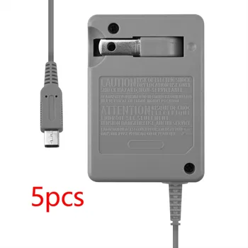 

5pcs Universal 100-240v AC Adapter Power Supply for Nintend for NDSi for NDi for XL for 3DS New for 3DS for XL US Plug