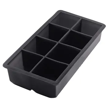 

King Silicone Ice Grid Food Grade Silicone Ice Grid Eight Grid Square Ice Mold Silicone 8 Grid Combination Ice Grid