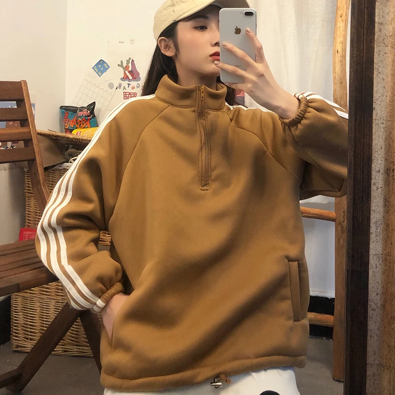 Женские кофты японский Harajuku Ulzzang свободные повседневные Ins ленивый свитер женский корейский кавайный милый одежда для женщин