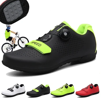 

Road Cycling Shoes Men Bicycle Shoes Mountain Bike Shoes sapatilha ciclismo MTB Mountain Cycle Sneakers Triathlon Racing Shoes