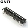 ONTi Network Tool Kit 12 Port CAT6 Patch Panel RJ45 Networking Wall Mount Rack Mount Bracket ► Photo 3/6